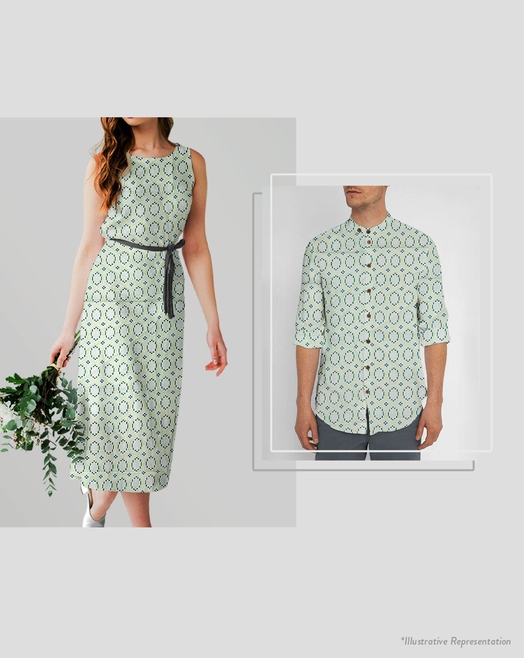 Screen Print Cotton Fabric