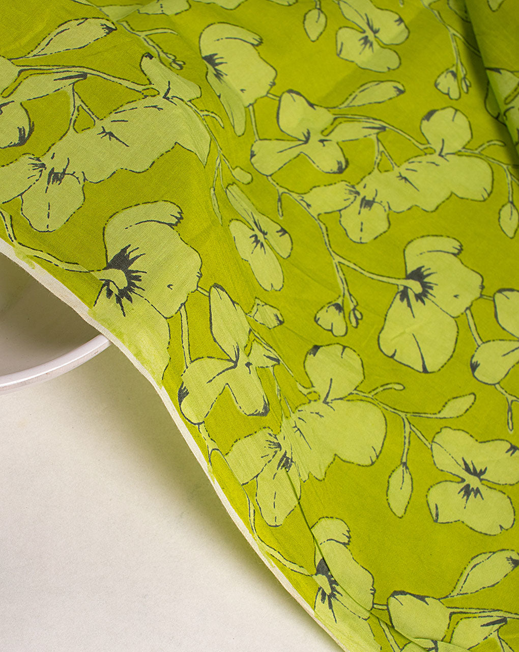 Screen Print Voile Cotton Fabric