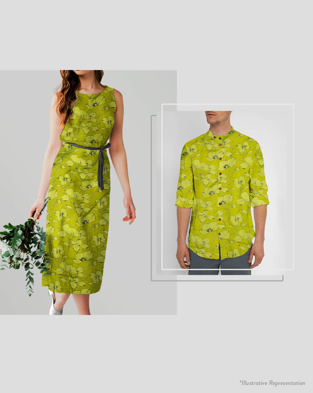 Screen Print Voile Cotton Fabric