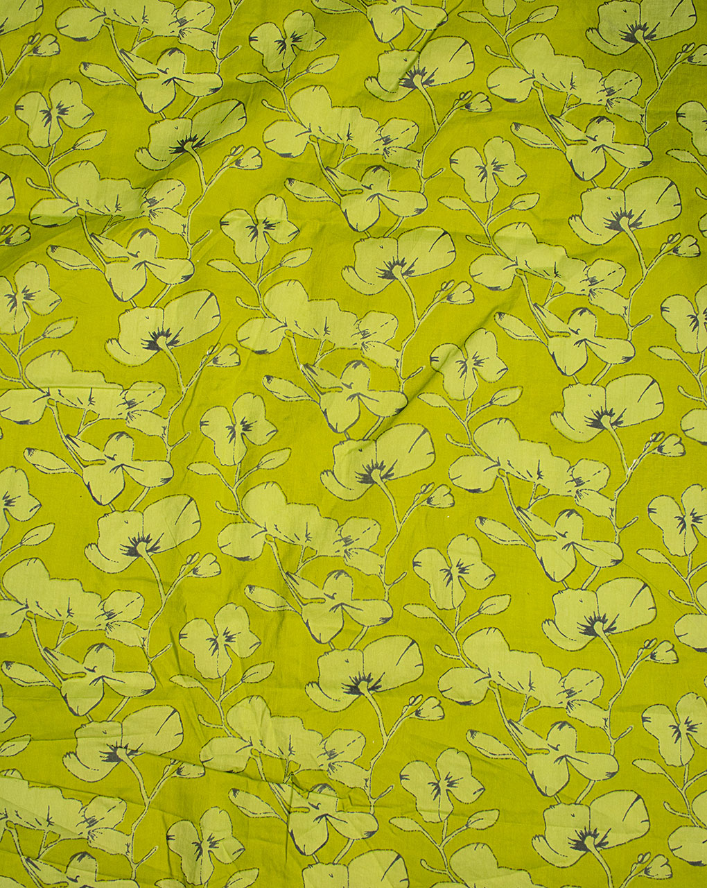 Screen Print Voile Cotton Fabric
