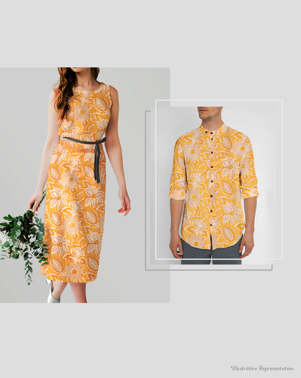 Screen Print Cotton Fabric