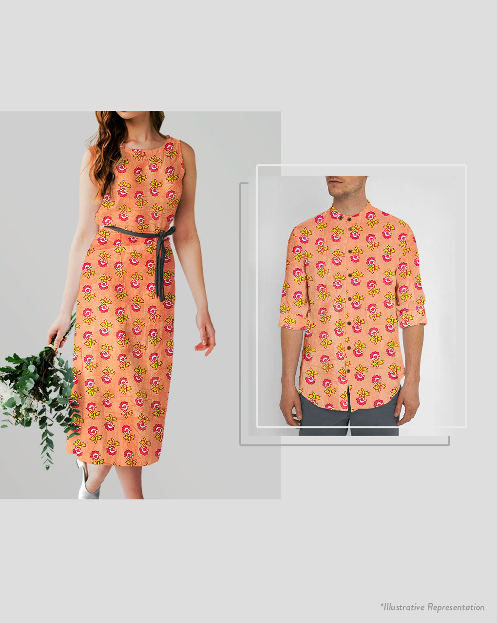Screen Print Cotton Fabric