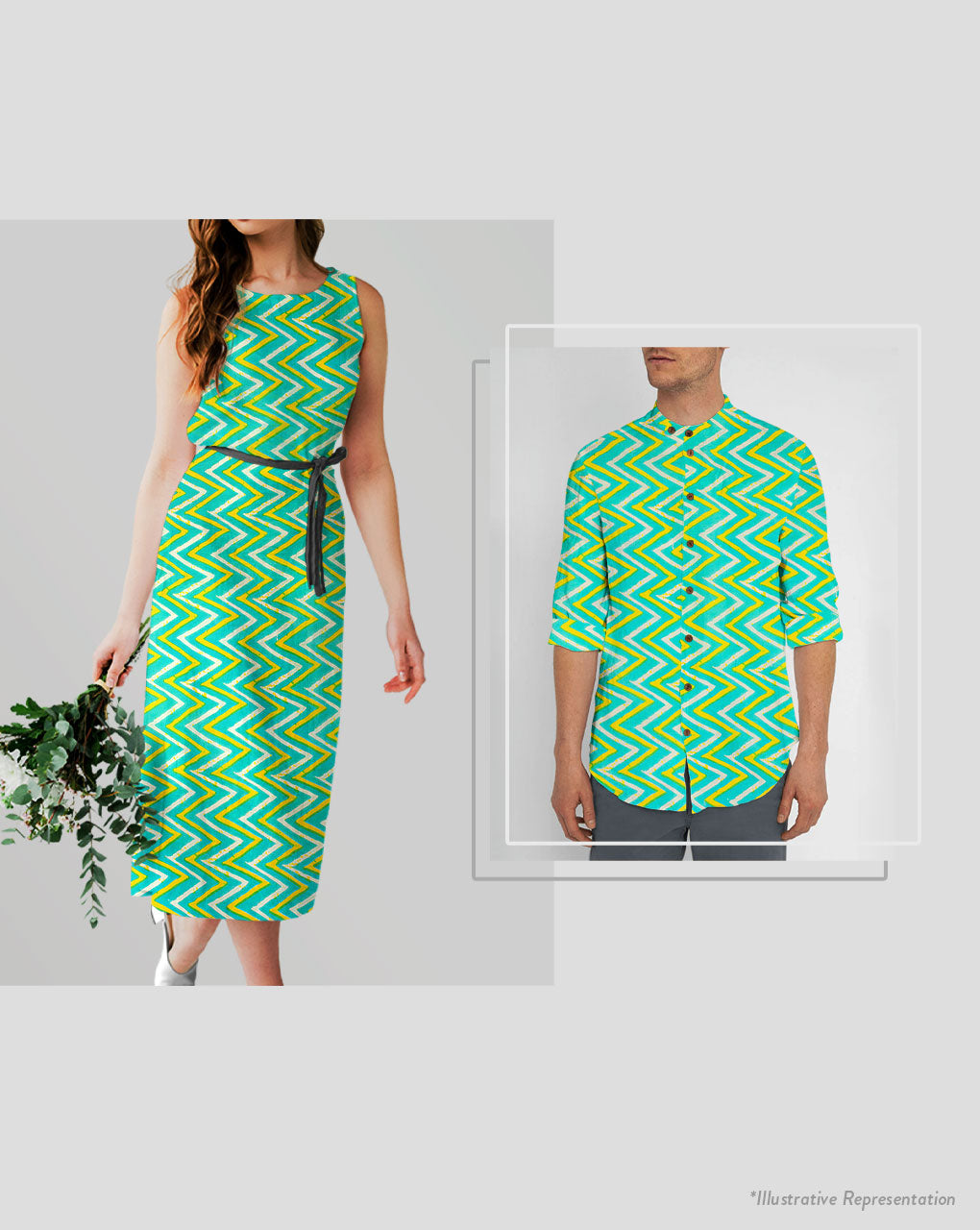 Screen Print Cotton Fabric