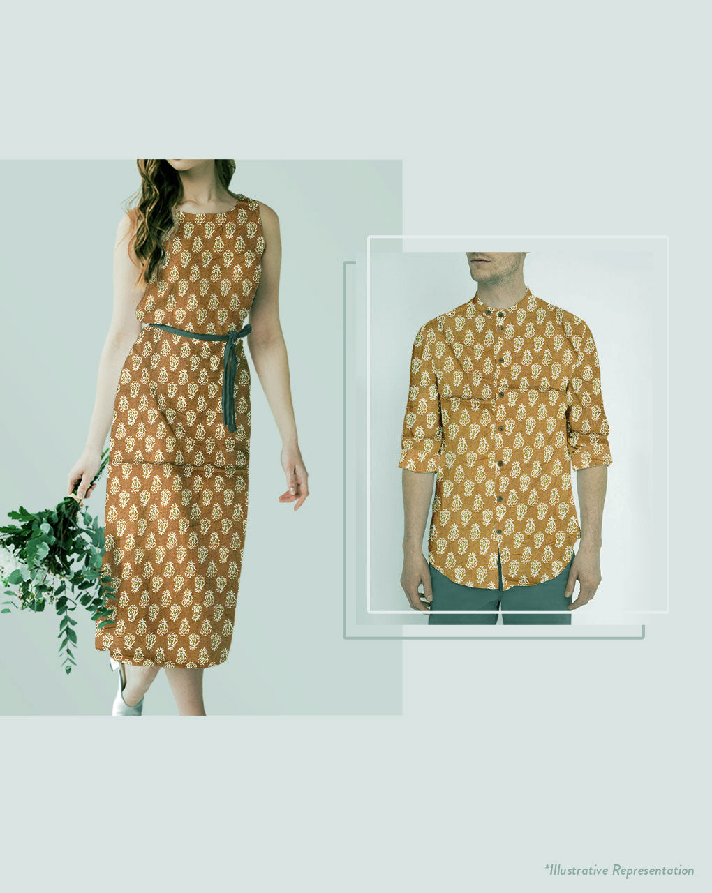 Screen Print Cotton Fabric