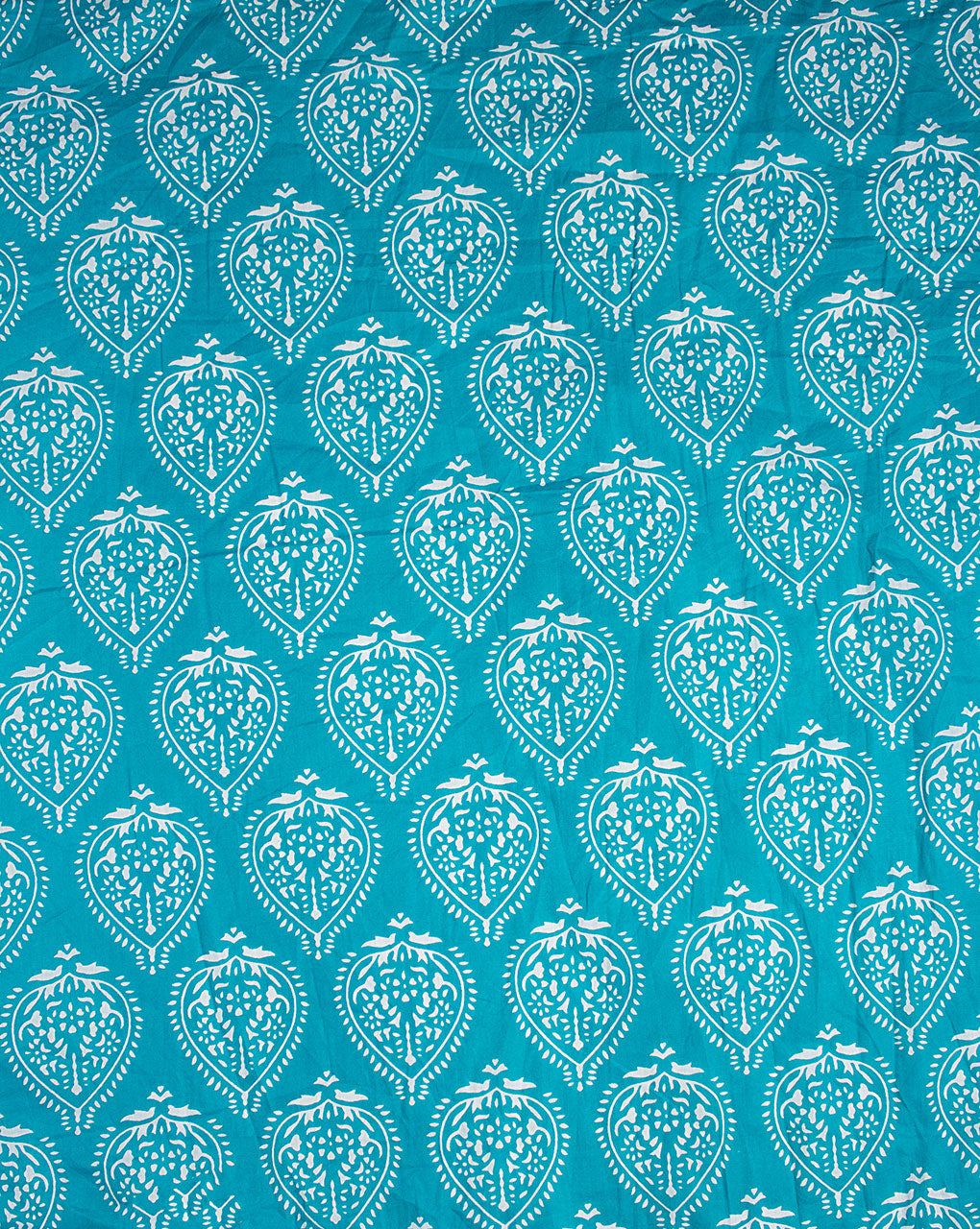 Screen Print Voile Cotton Fabric