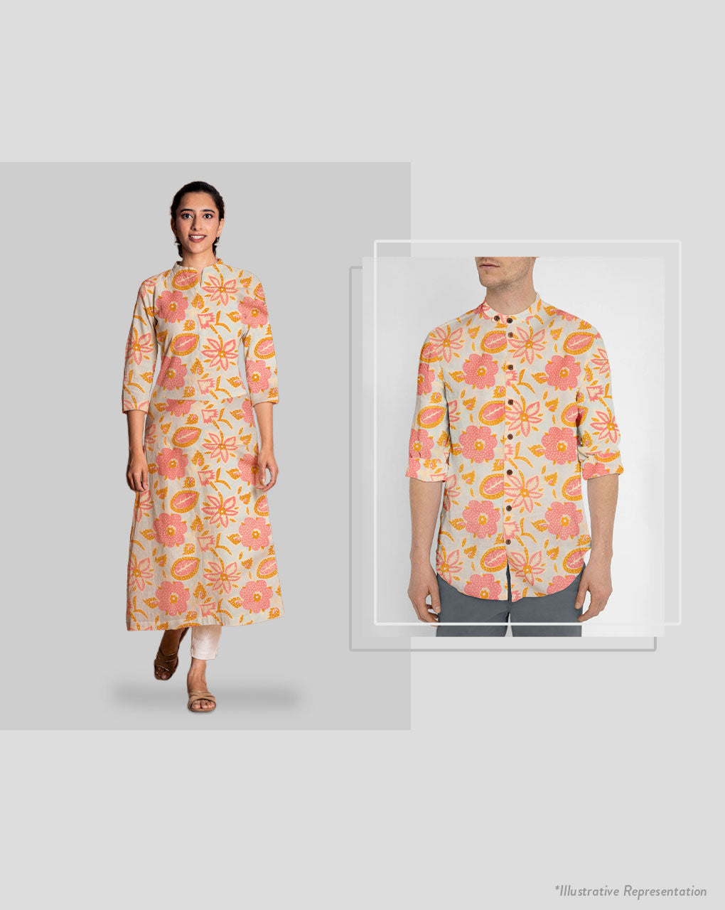 Screen Print Cotton Fabric