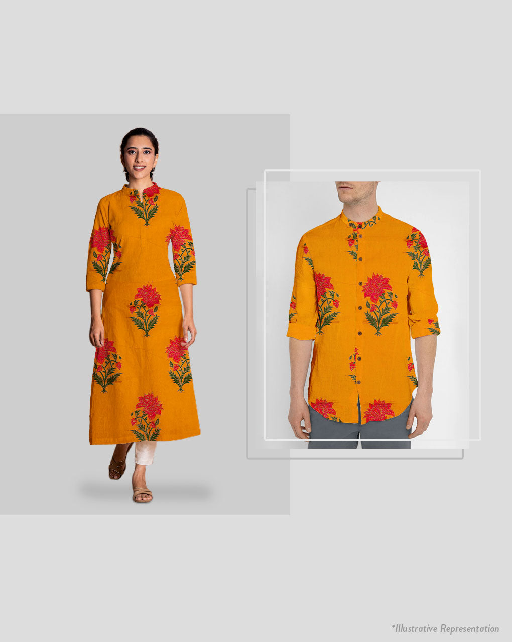Screen Print Cotton Fabric