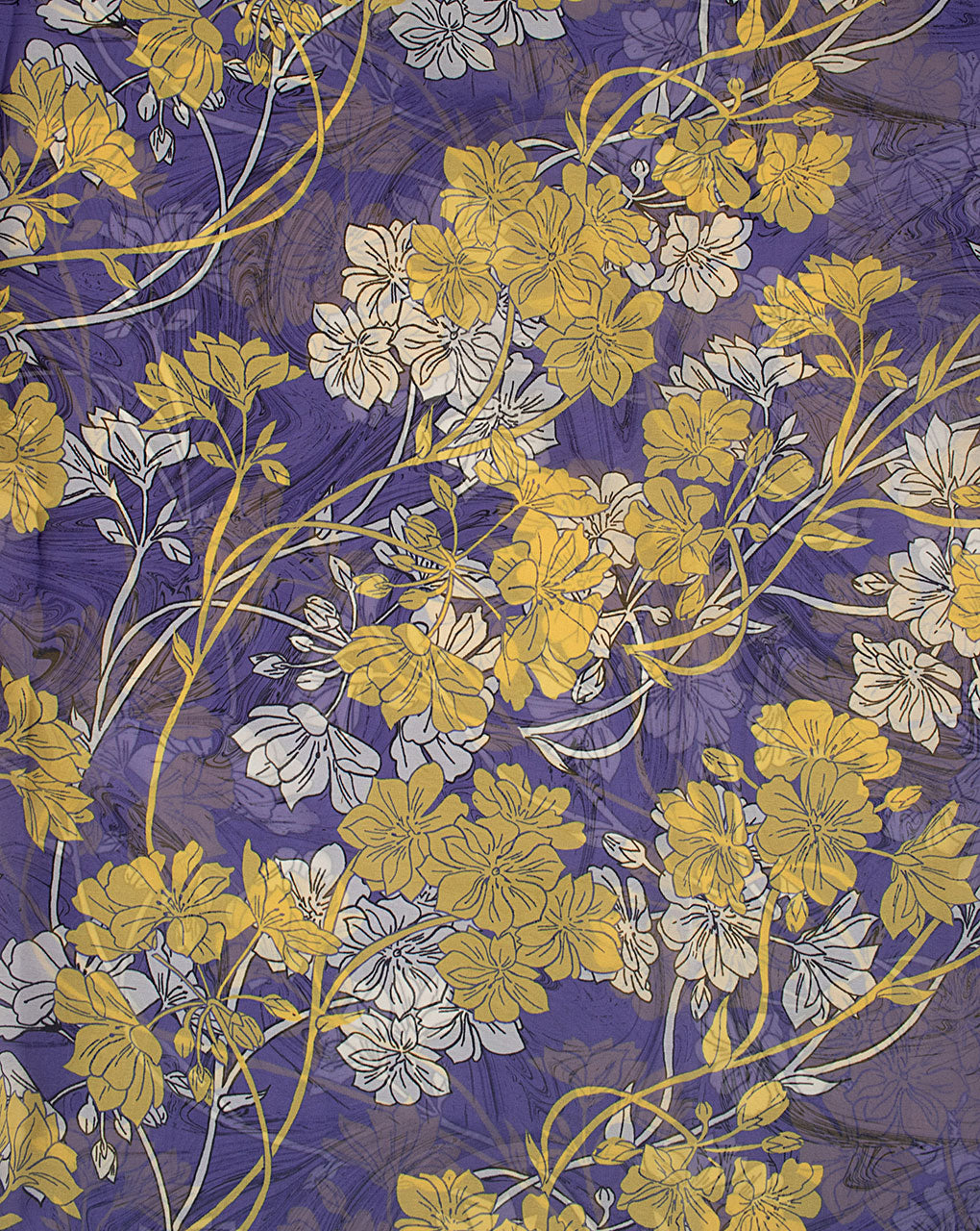 Digital Print Poly Georgette Fabric