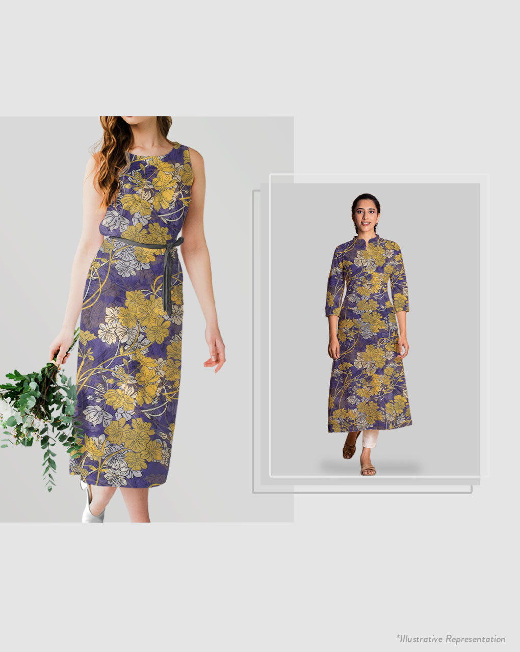 Digital Print Poly Georgette Fabric