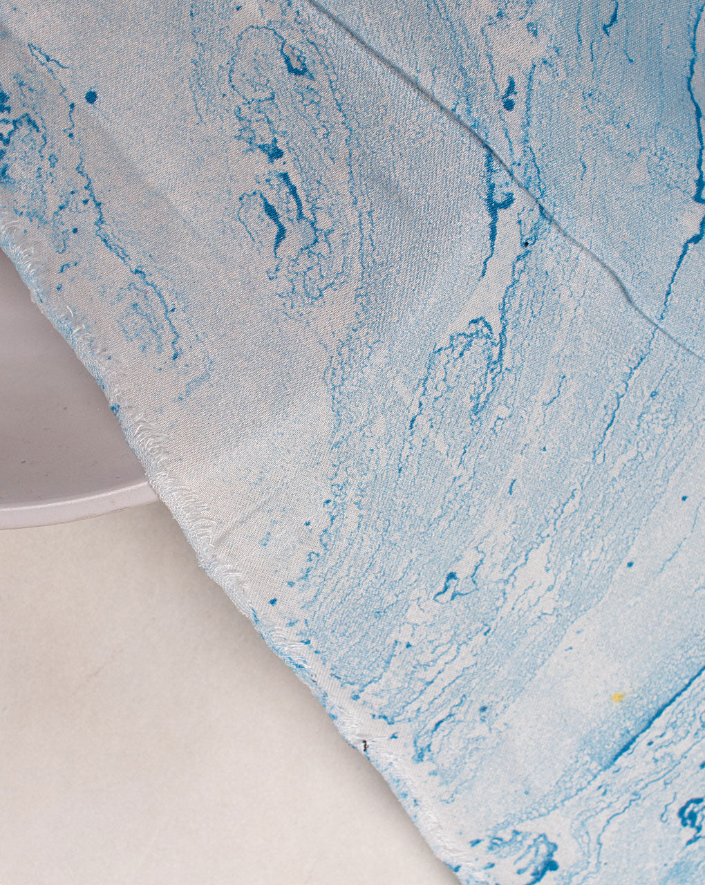 Marble Print Modal Satin Fabric