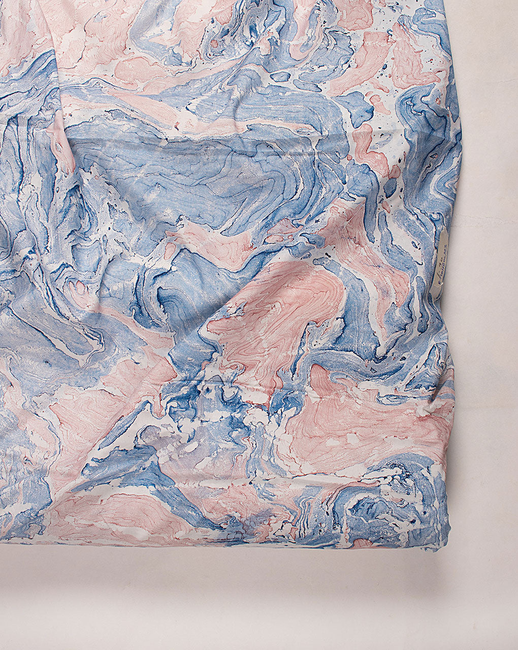 Marble Print Modal Satin Fabric