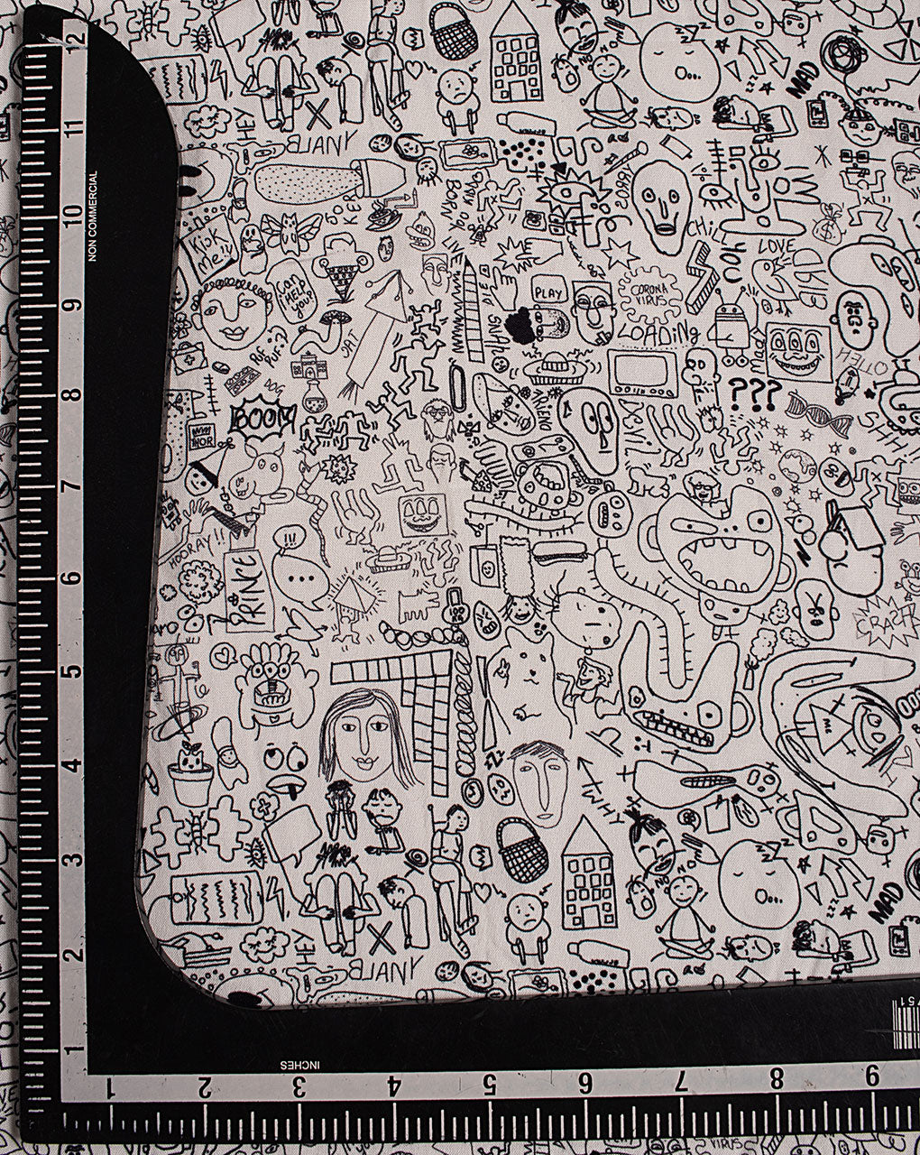 Digital Print Birla Rayon Fabric