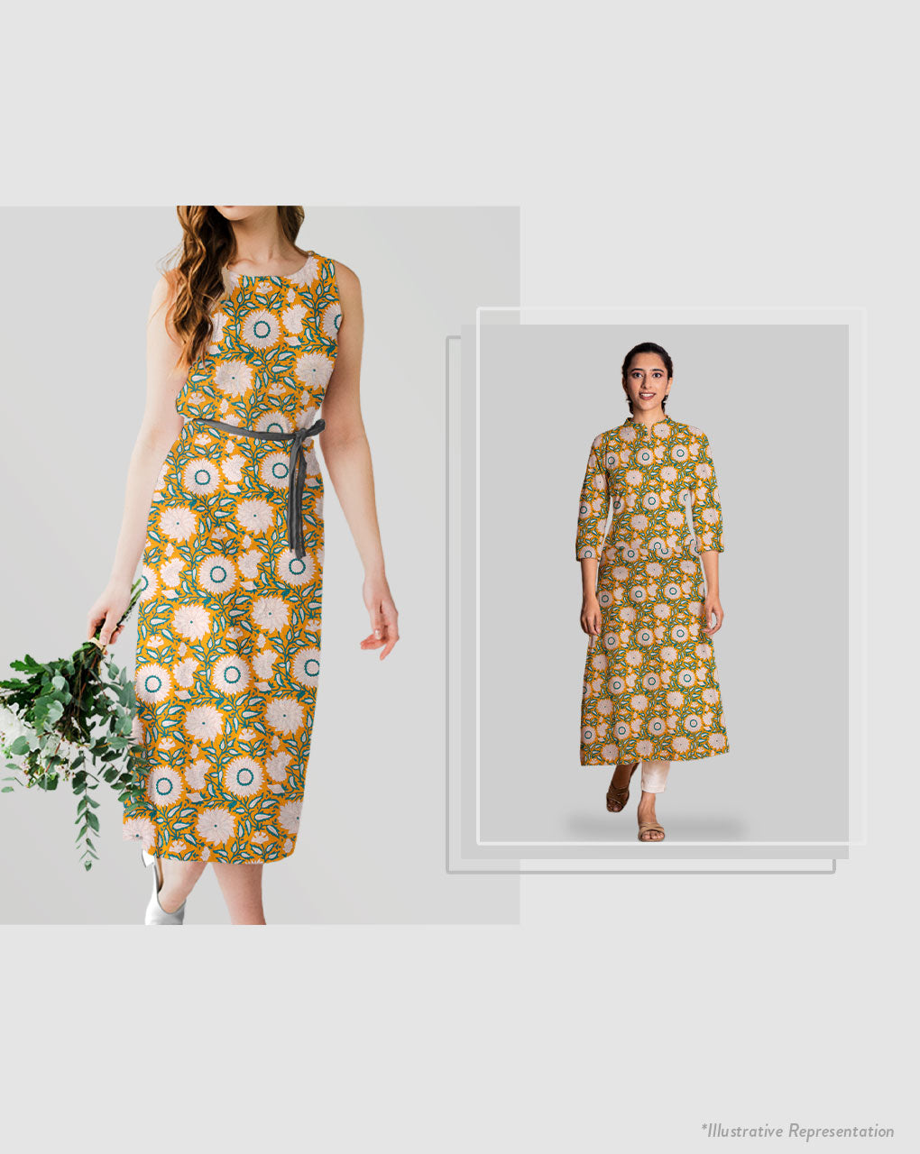 Digital Print Rayon Fabric