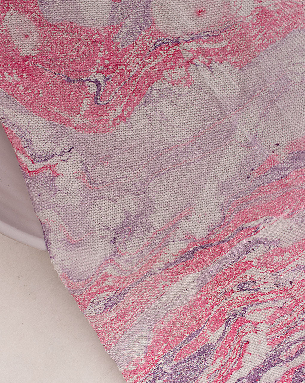 Marble Print Rayon Fabric