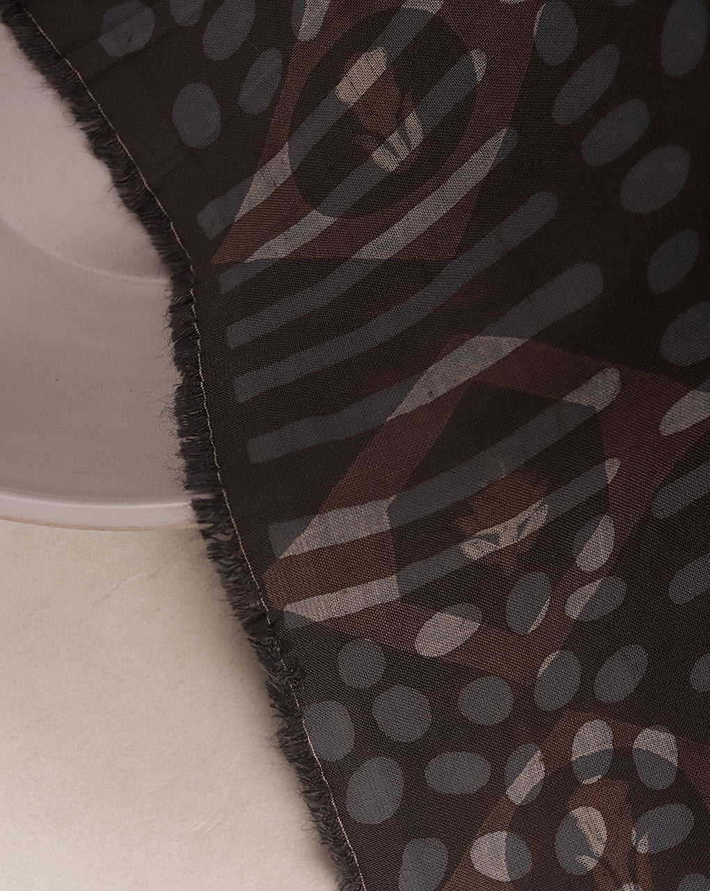 Hand Block Rayon Fabric