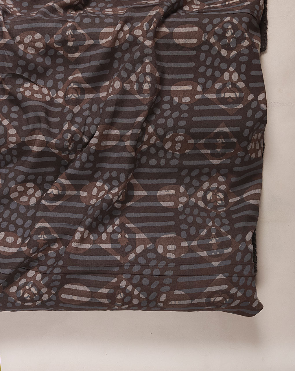Hand Block Rayon Fabric