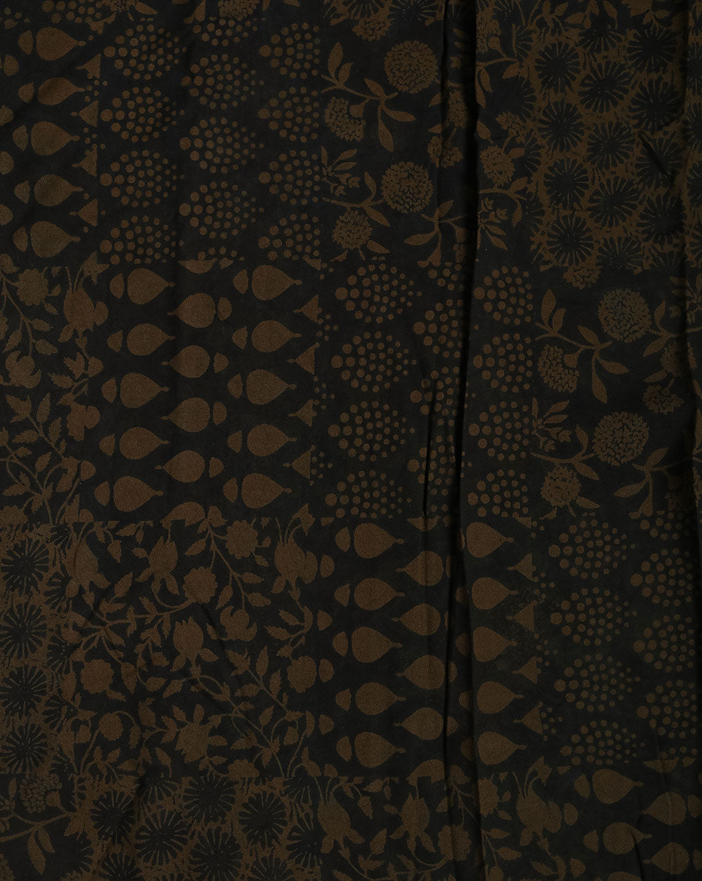 Hand Block Rayon Fabric ( Width 42 Inch )