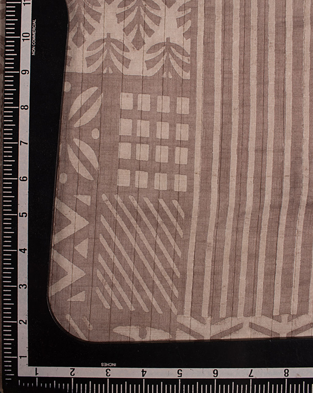 Kashish Hand Block Lurex Rayon Fabric