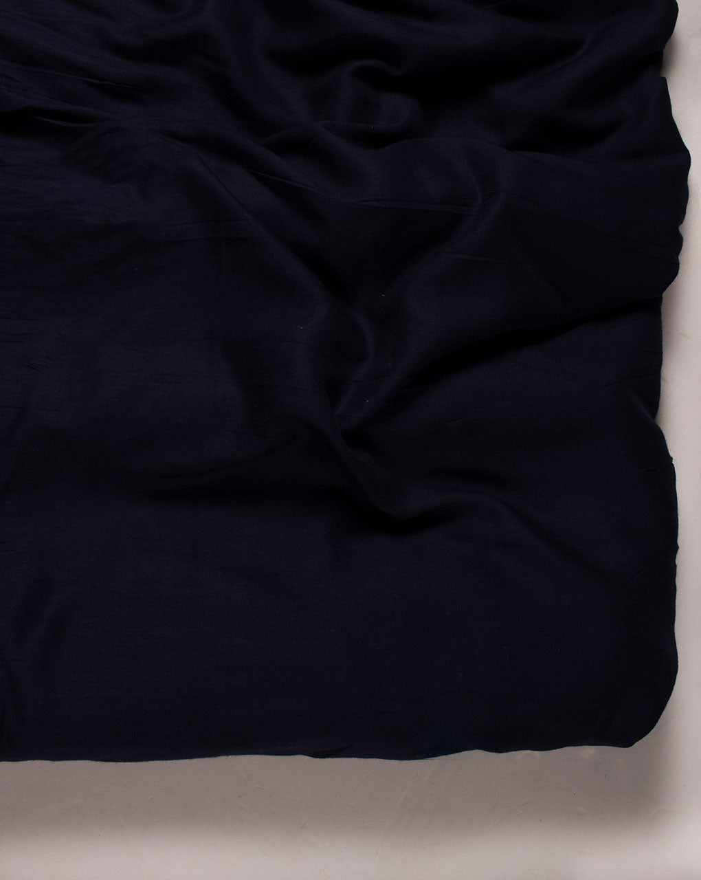 Navy Blue 30s Liva Heavy Rayon Plain Mill Dyed Fabric 56" - 21 kg
