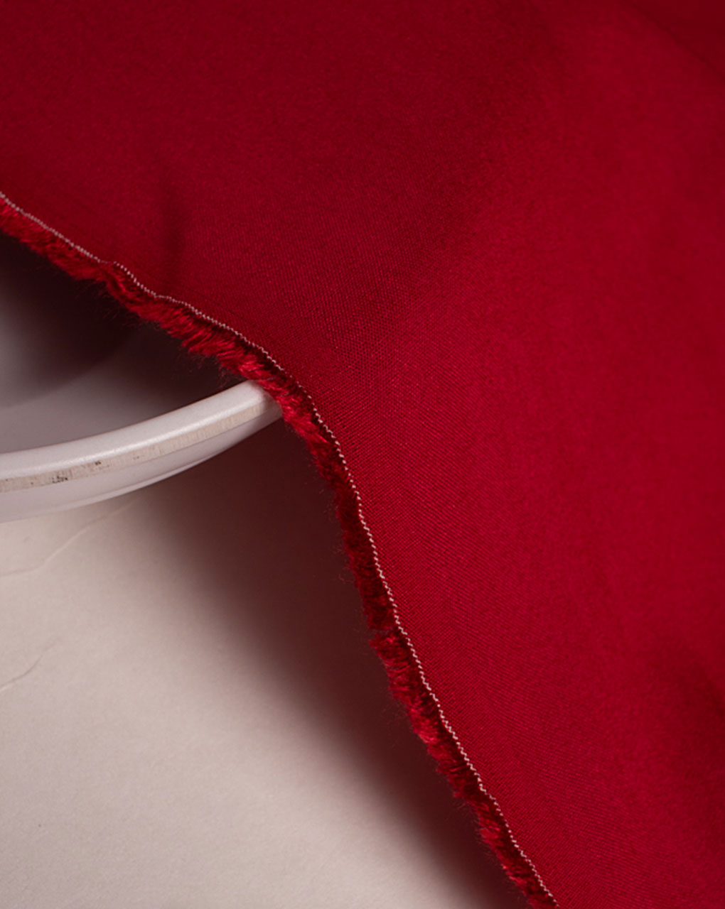 Maroon Plain Rayon Fabric
