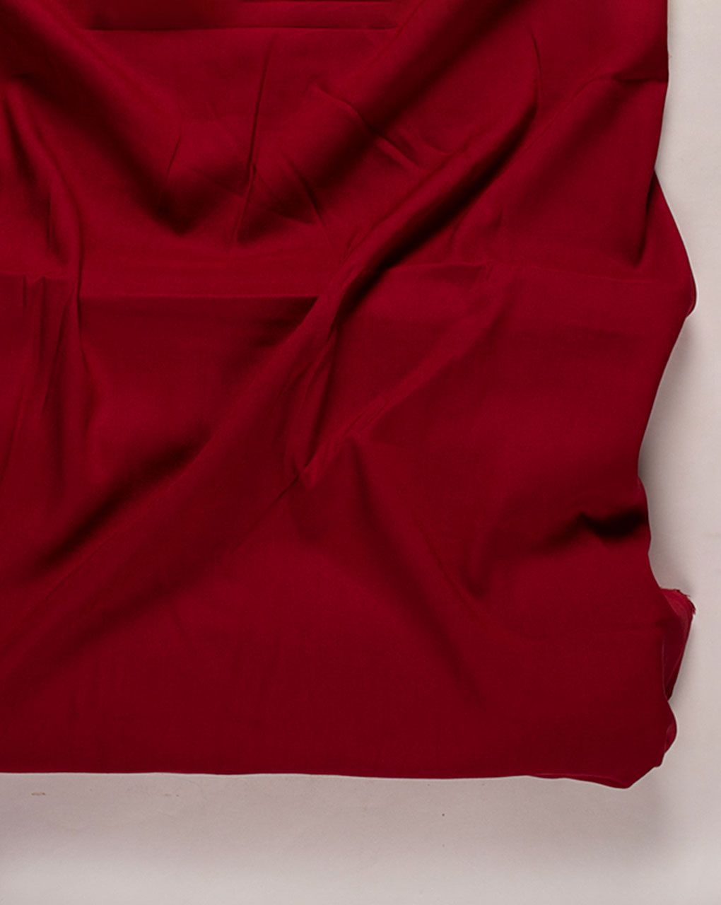 Maroon Plain Rayon Fabric