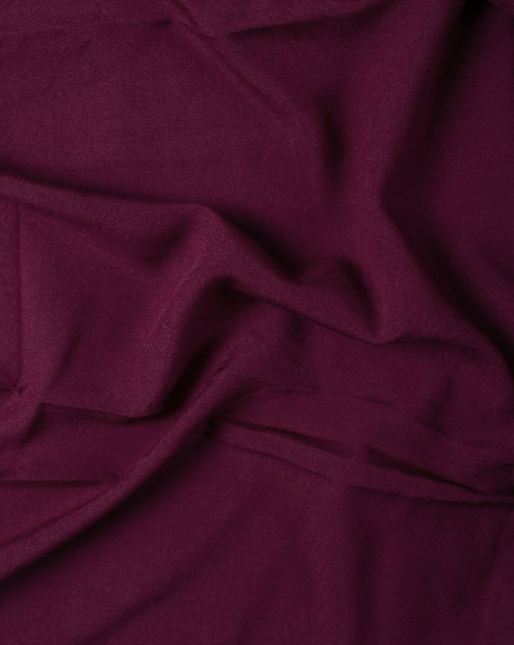 Wine 30s Liva Heavy Rayon Plain Mill Dyed Fabric 56" - 21 kg