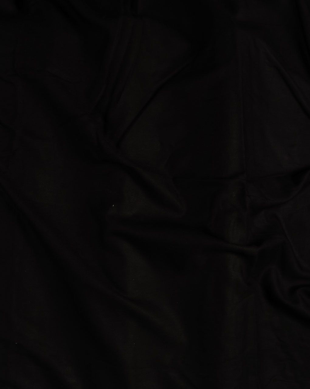 Black Plain Heavy Rayon Fabric 58"