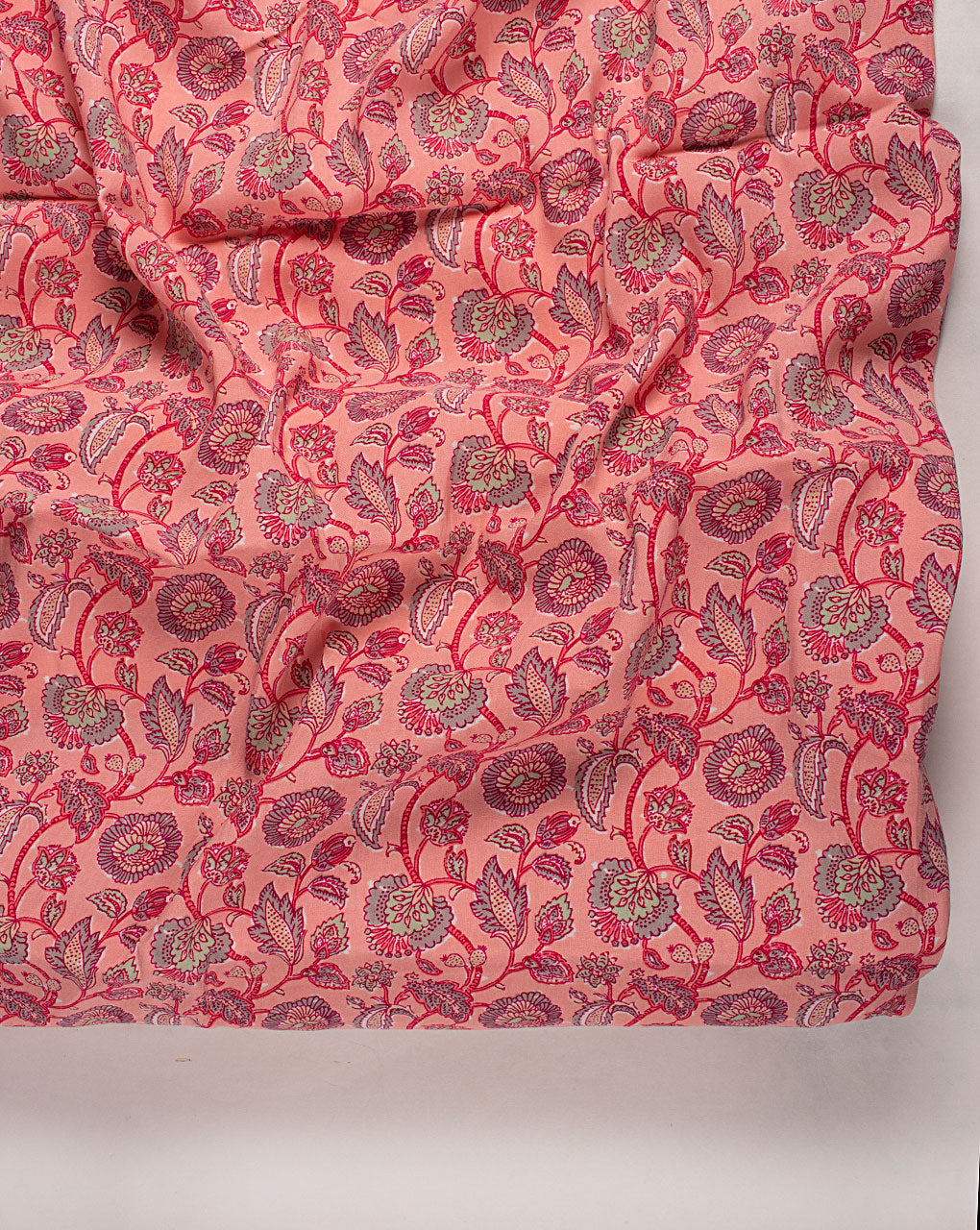 Screen Print Rayon Fabric