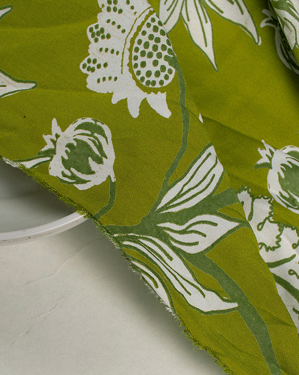 Screen Print Rayon Fabric