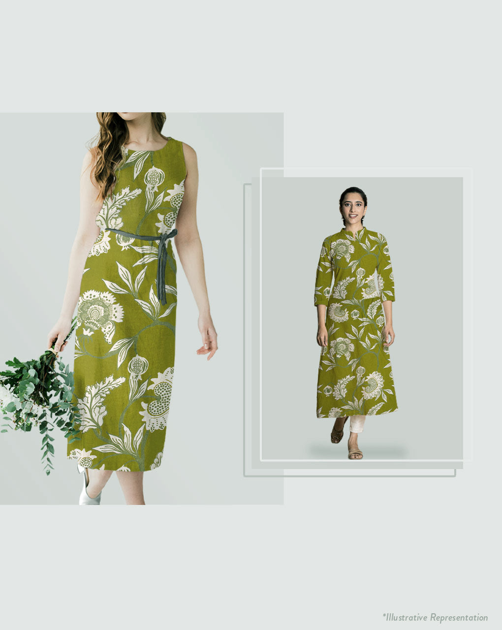 Screen Print Rayon Fabric