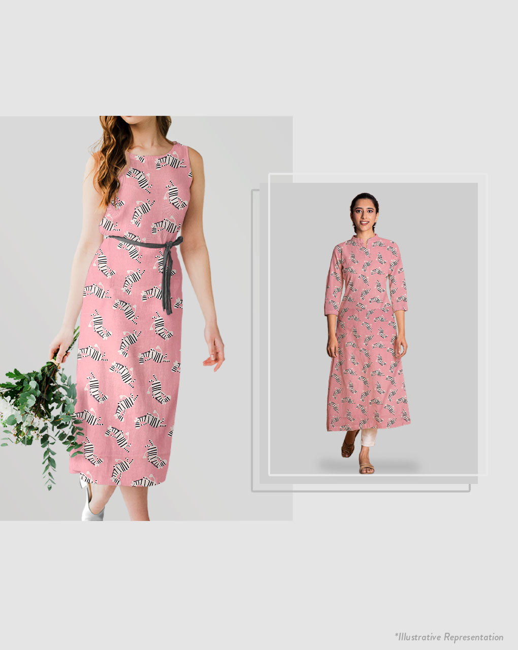 Screen Print Rayon Fabric