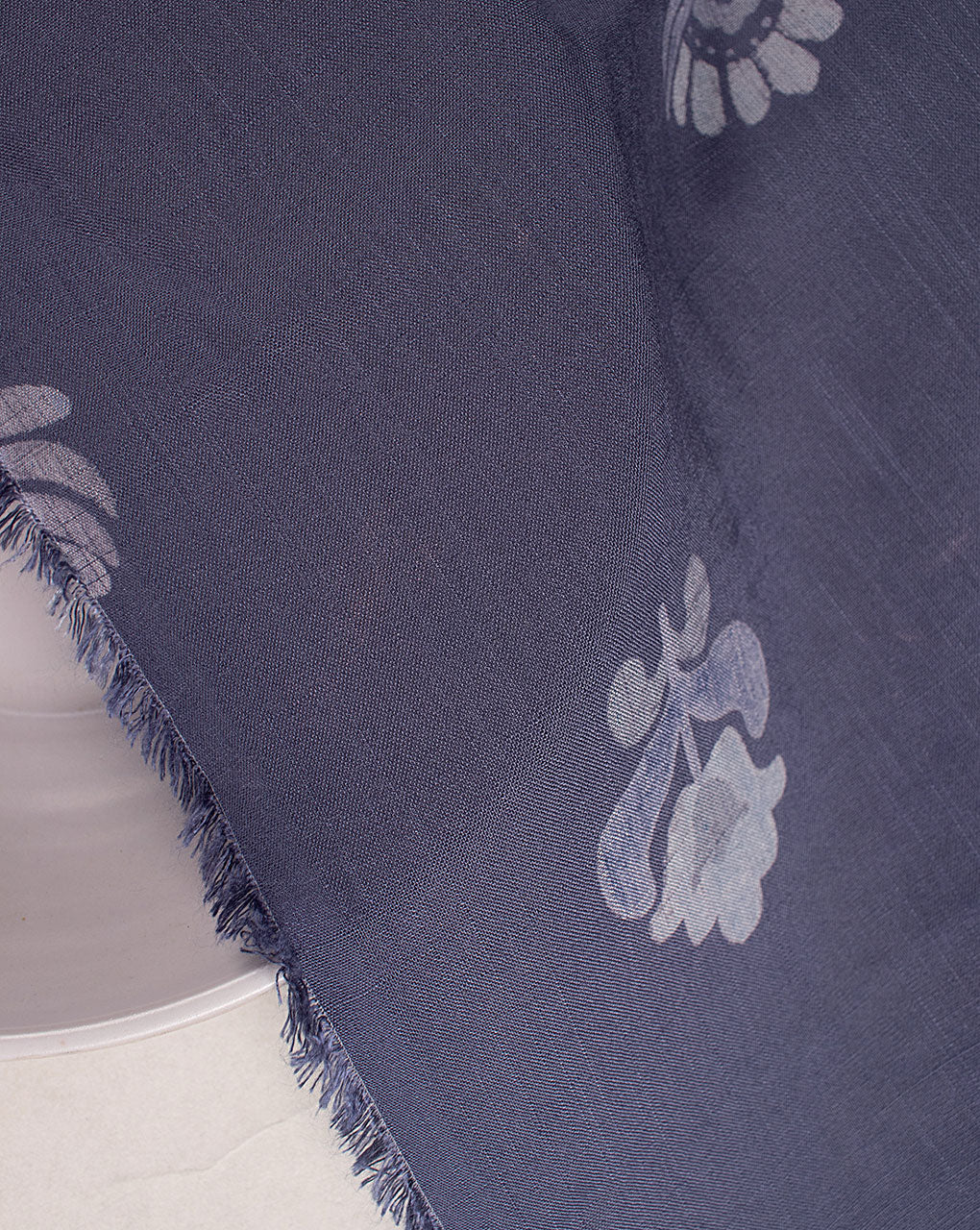 Screen Print Slub Rayon Fabric