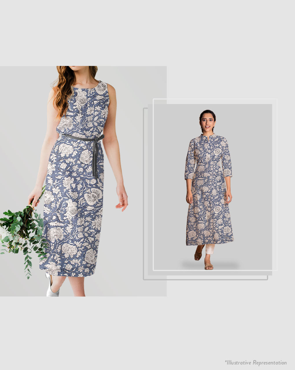 Screen Print Rayon Fabric