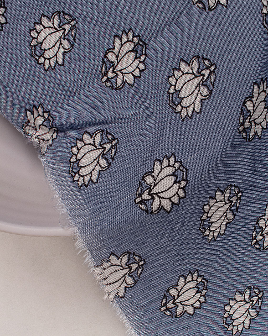 Screen Print Rayon Fabric