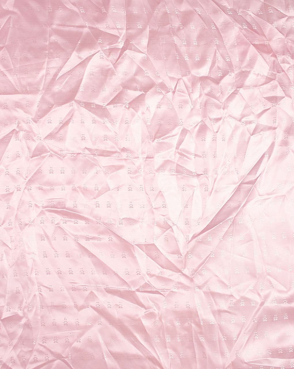 Pink Plain Poly Dobby Satin Fabric