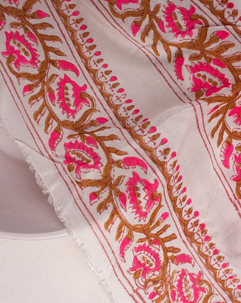 Hand Block Certified Soybean Cotton Fabric