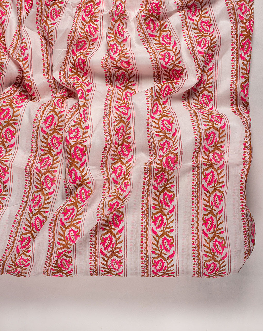 Hand Block Certified Soybean Cotton Fabric