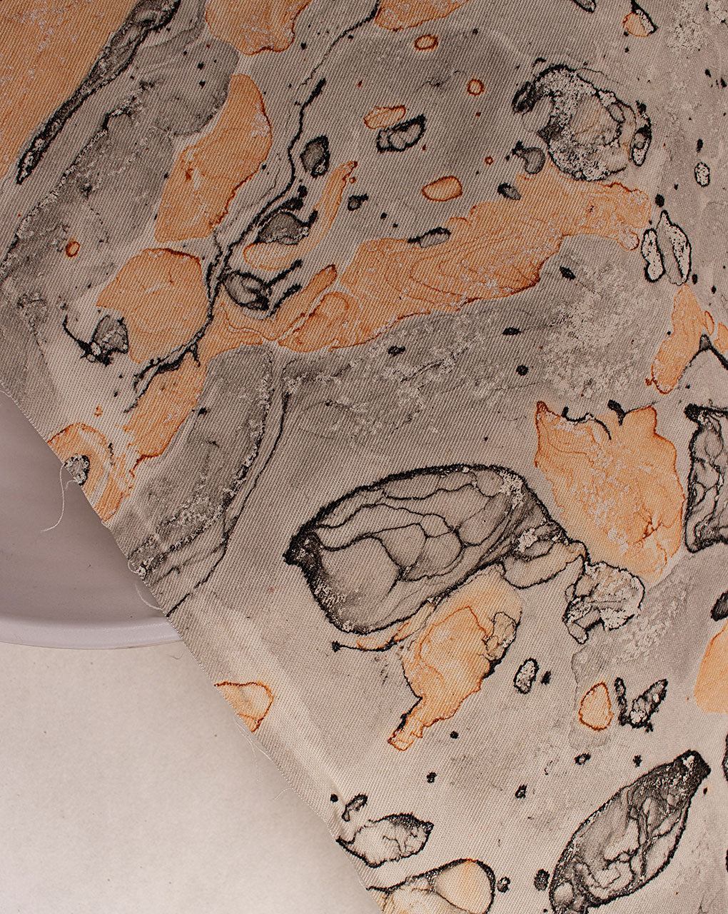 Marble Print Rayon Fabric