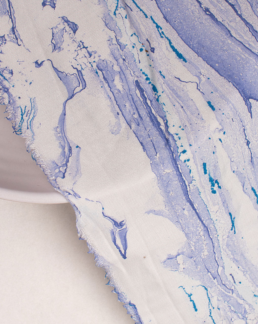 Marble Print Twill Tencel Fabric ( Width 60 Inch )