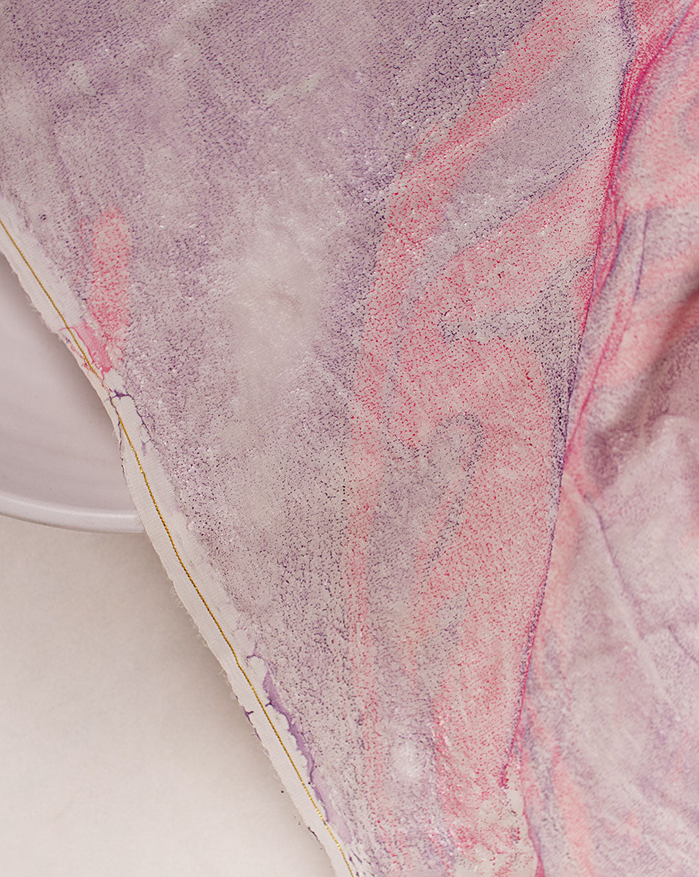 Marble Print Cotton Velvet Fabric