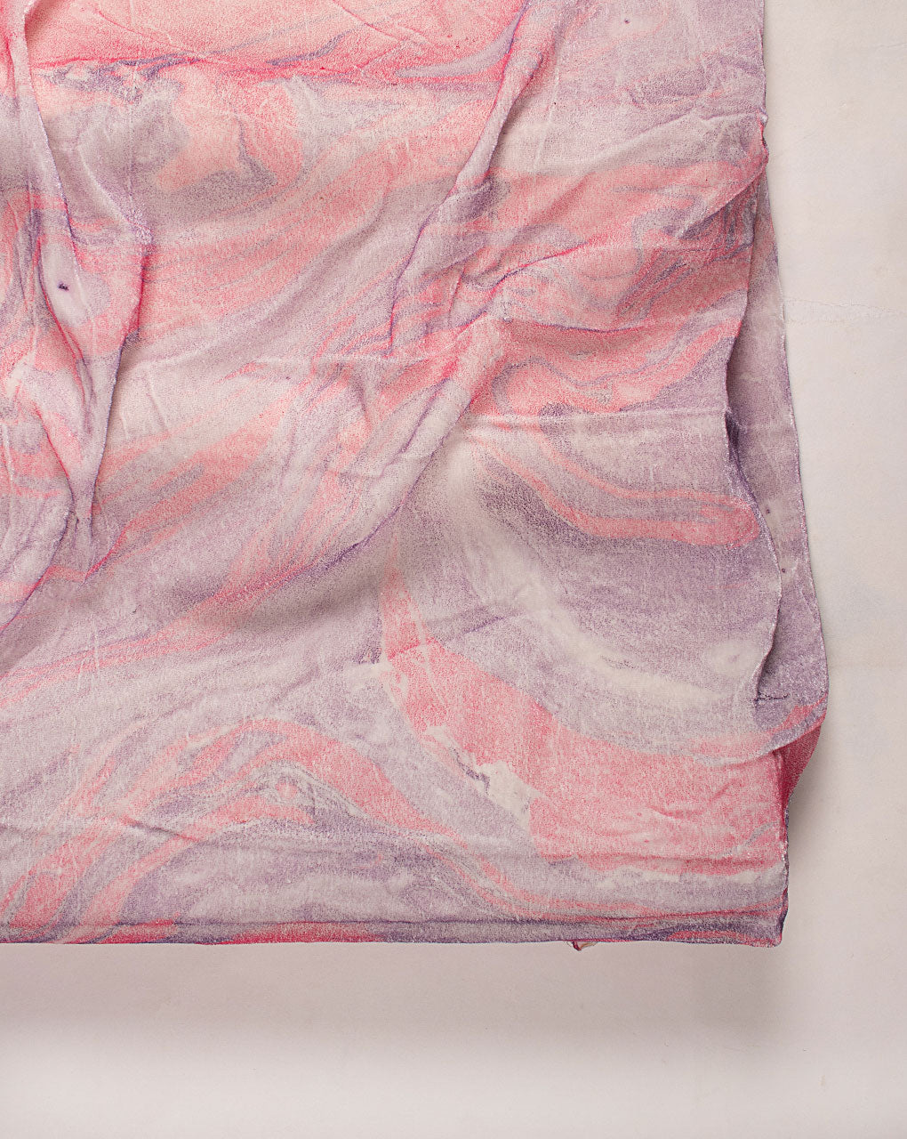 Marble Print Cotton Velvet Fabric