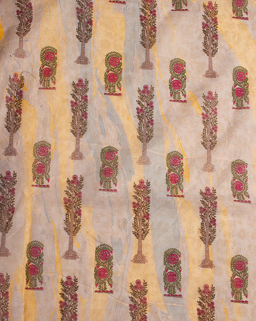 Marble Print Chanderi Fabric