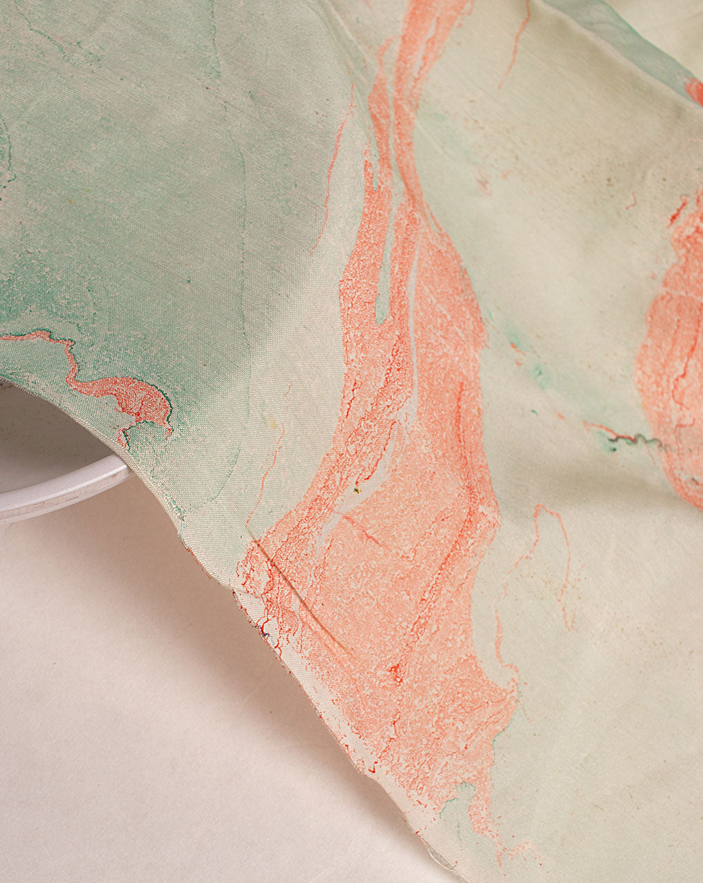 Marble Print Chanderi Fabric