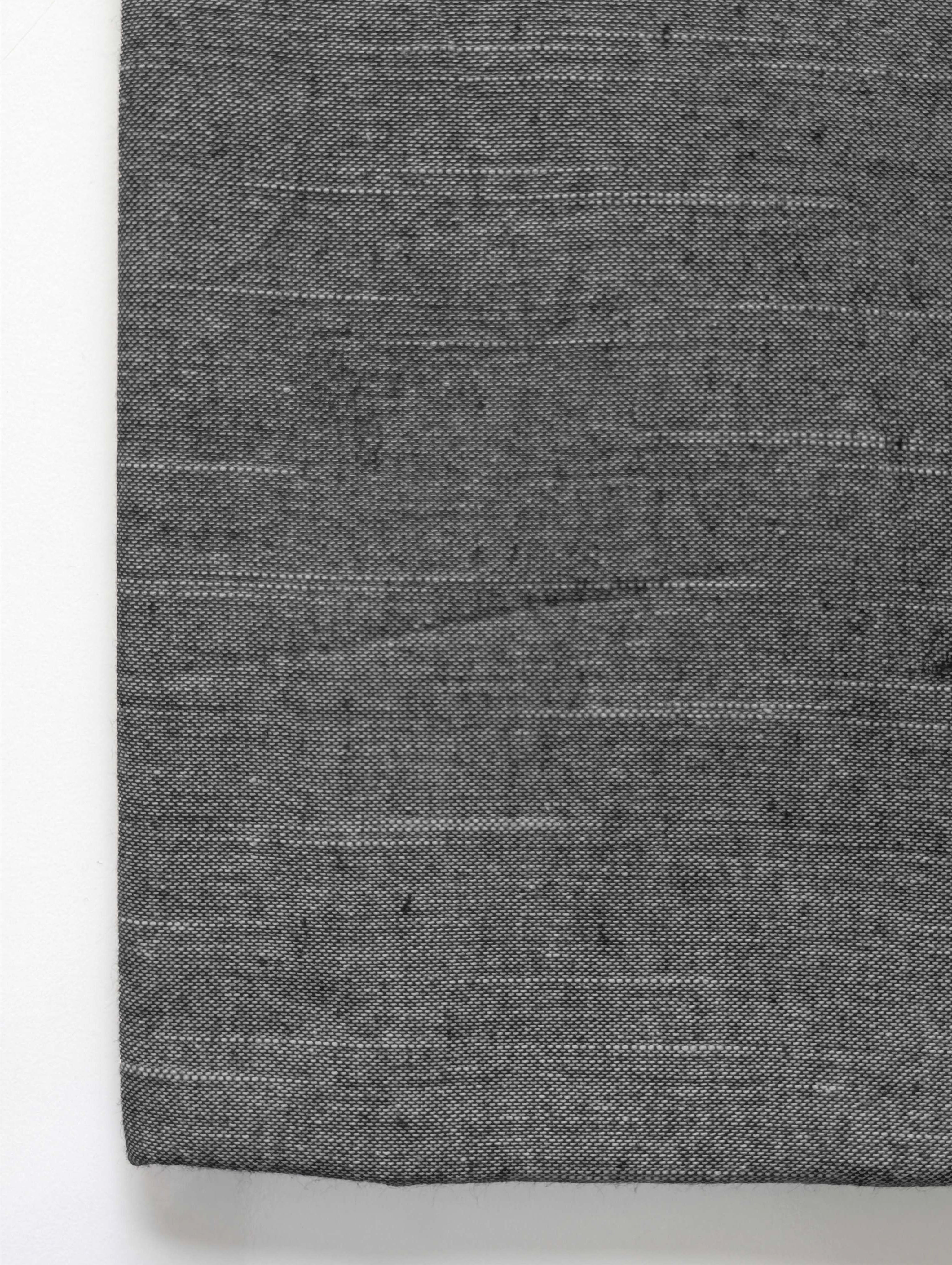 Black Chambray Slub Blended Cotton Yarn Dyed Fabric 60"