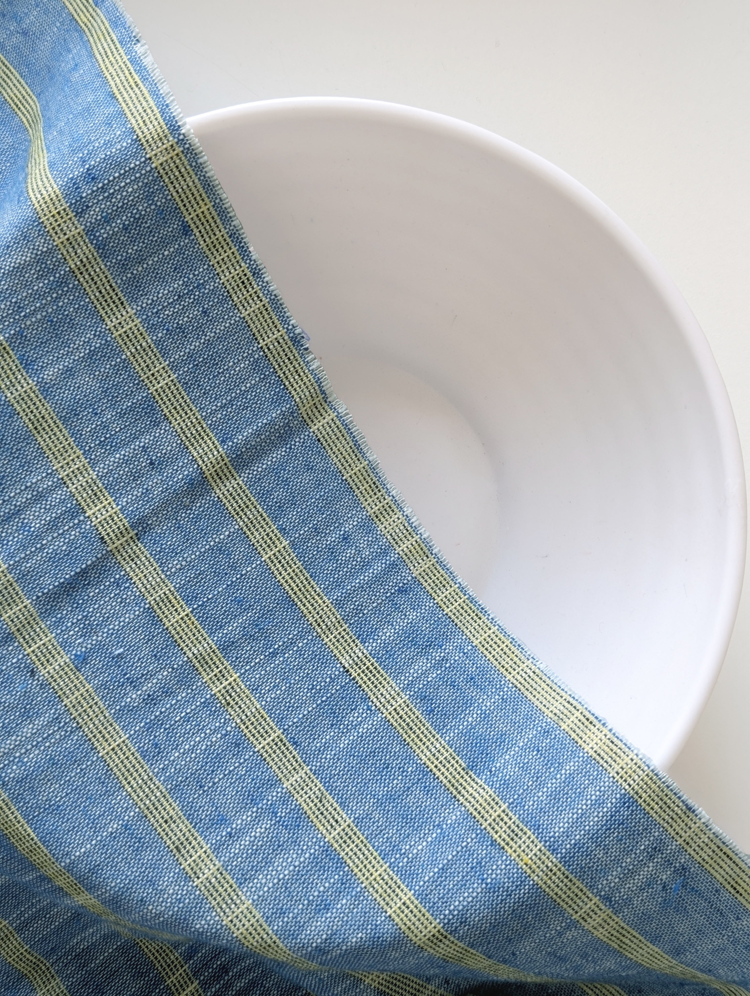 Slub Blended Cotton Yarn Dyed Fabric