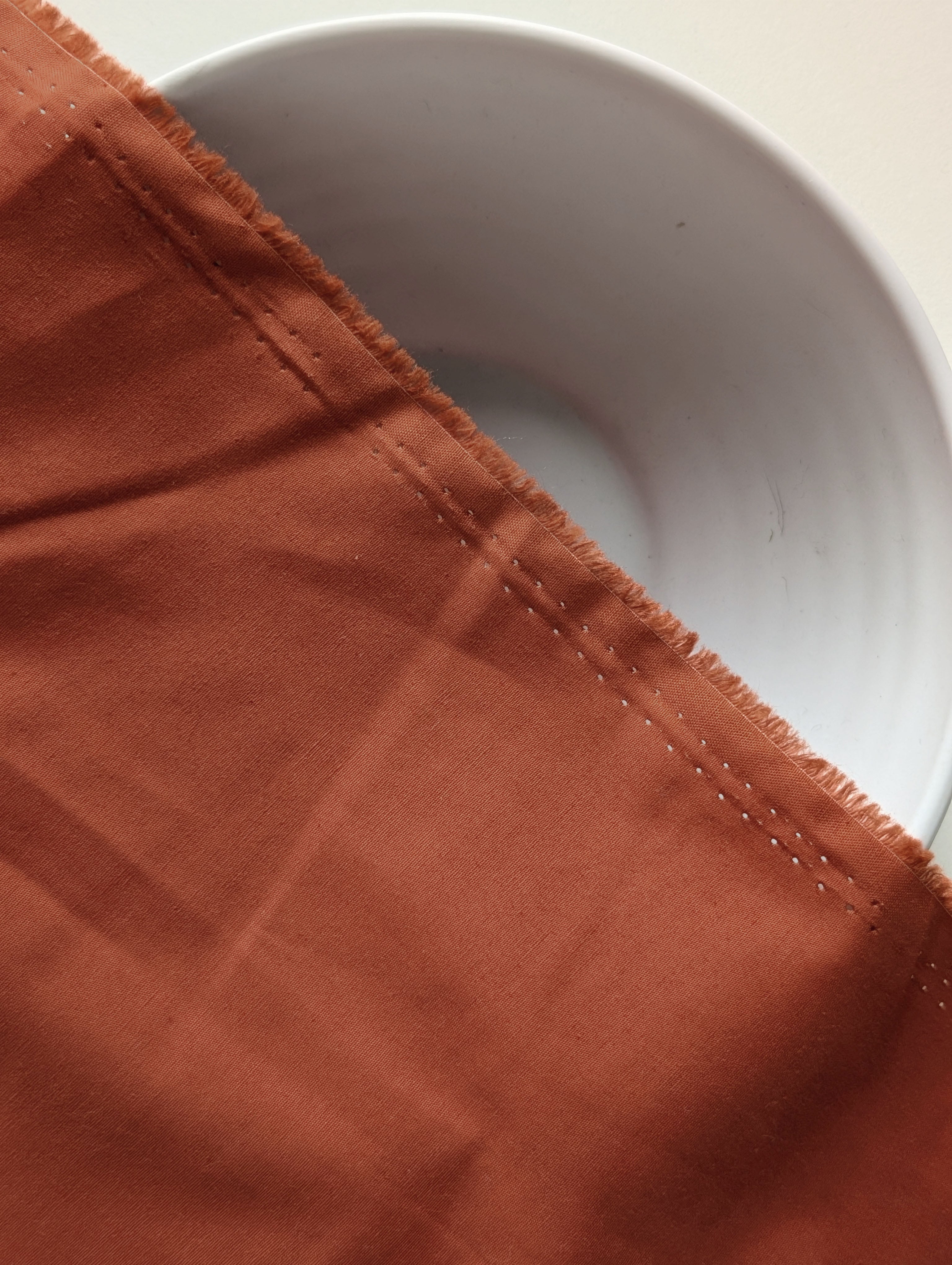 Dyed 40s Cotton Poplin Lafer Finish Fabric 57"