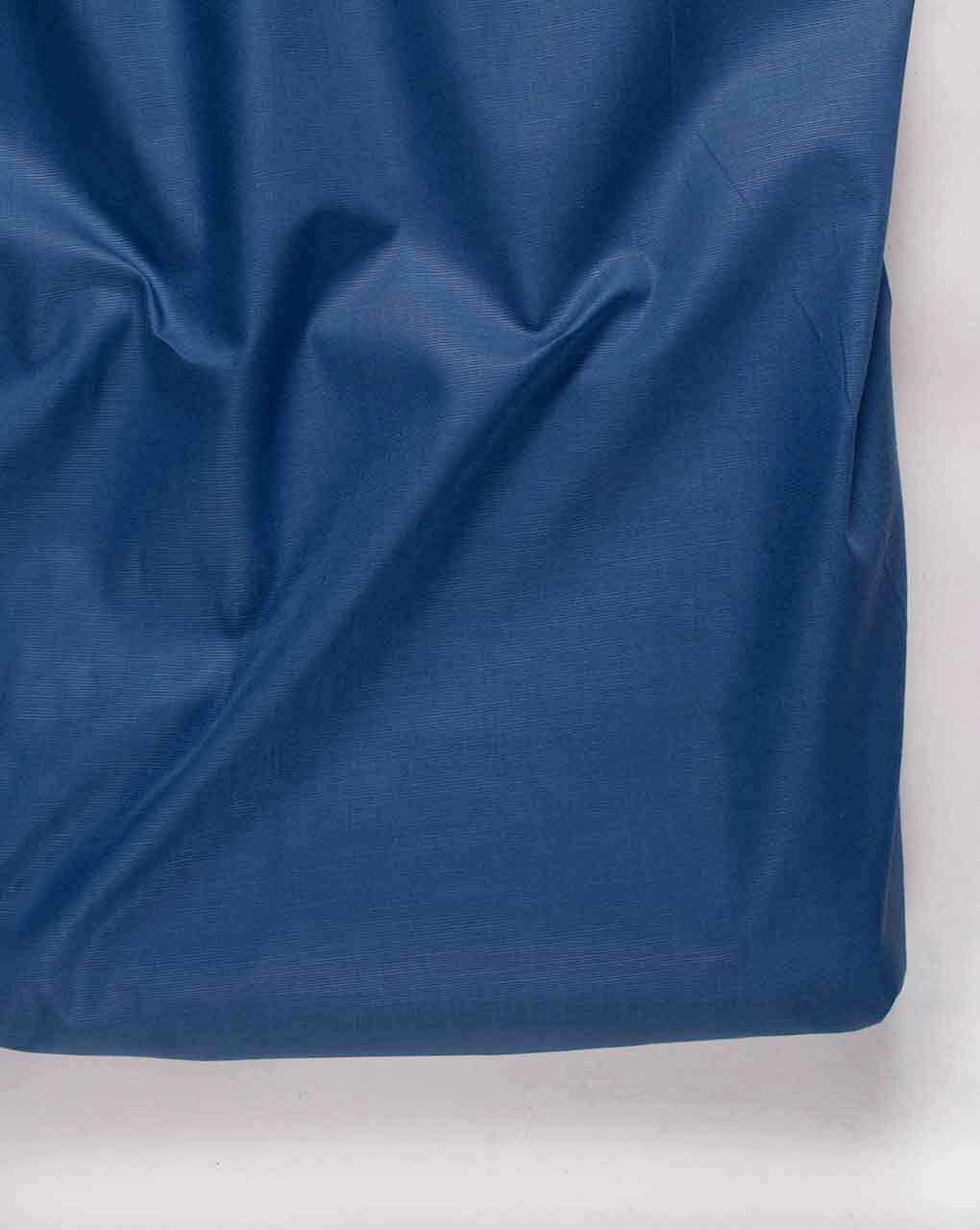 Blue 50s Double Sided Cotton Slub Mill Dyed Fabric 58"