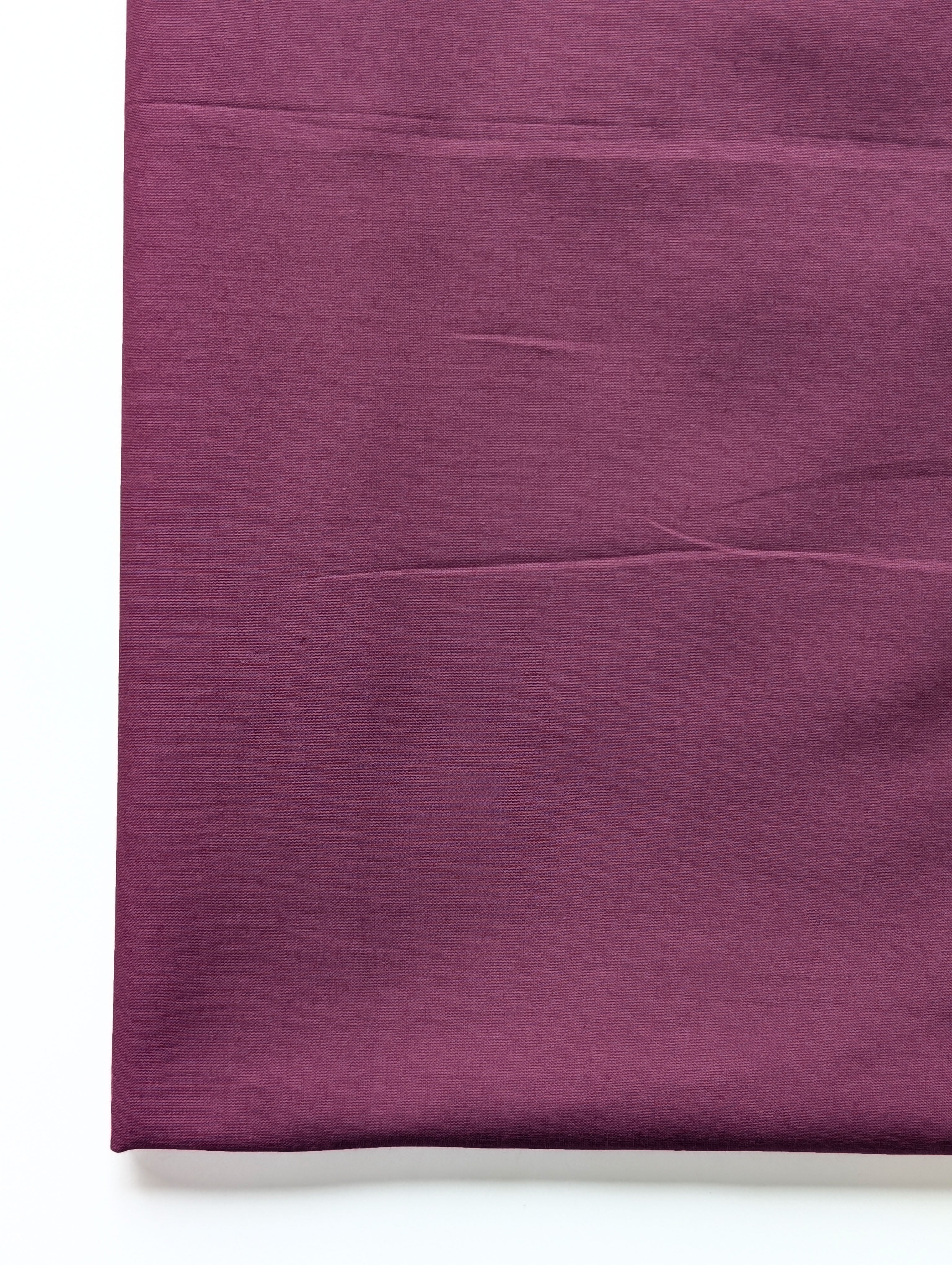 60s Cotton Cambric Mill Dyed Fabric