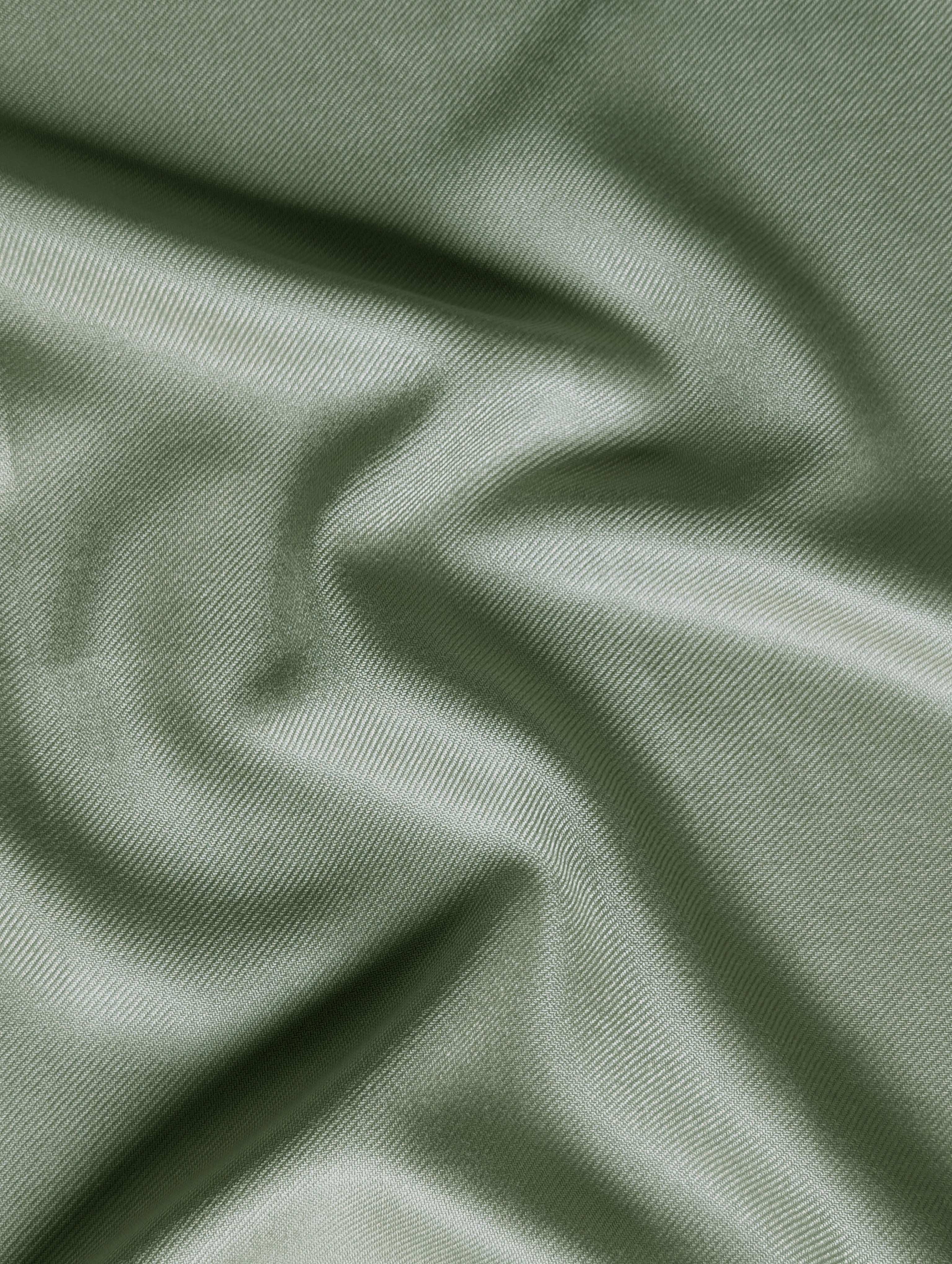 Teal LENZING™ Ecovero Twill Mill Dyed Fabric 58"