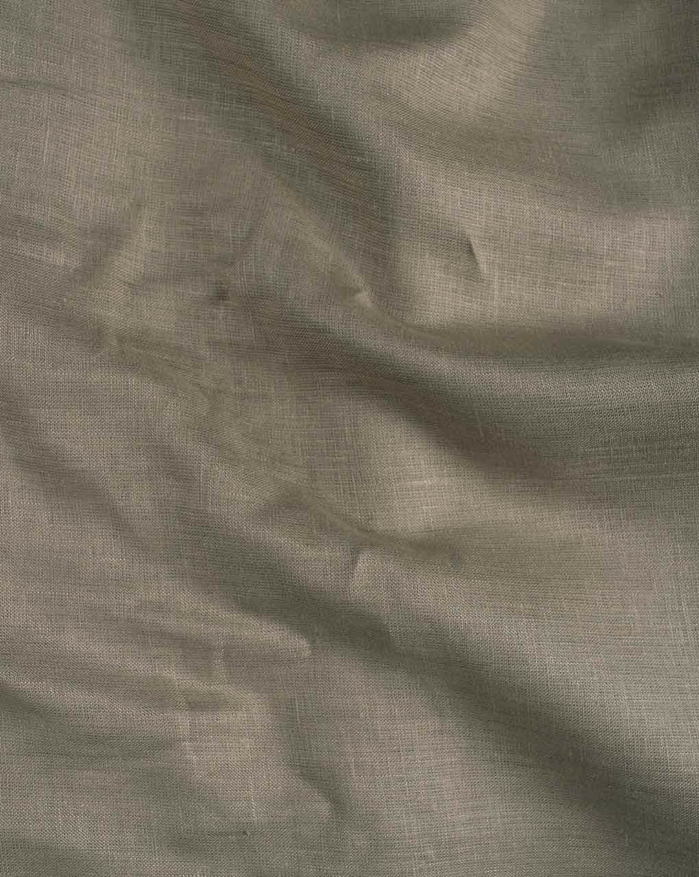 Green 40 Lea Linen Mill Dyed Fabric 58"